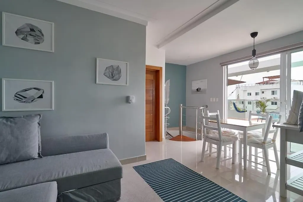 Lujoso/Moderno Pent House En Bella Vista. Terraza Privada, Piscina Apartment Santo Domingo