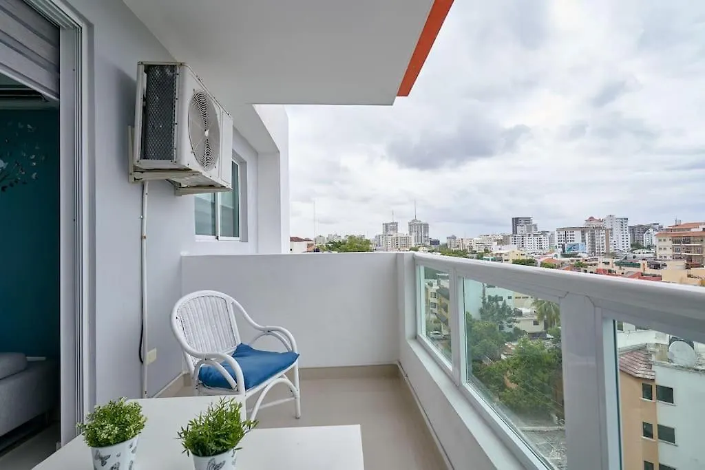 Lujoso/Moderno Pent House En Bella Vista. Terraza Privada, Piscina Apartment Santo Domingo
